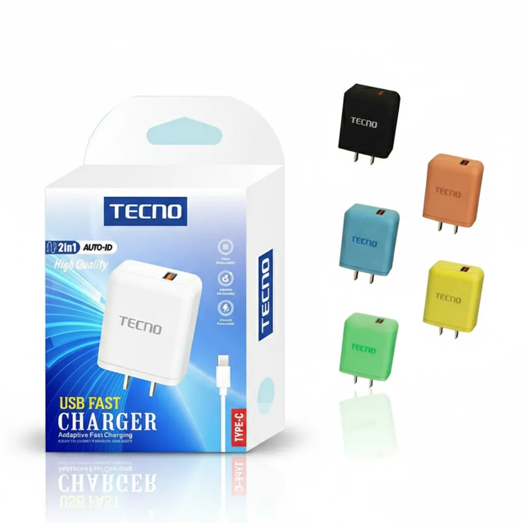 VN CARGADOR TECNO 2 EN 1 TIPO C