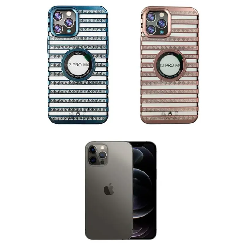 VN F. EFECTO METALICO IP 12 PRO MAX