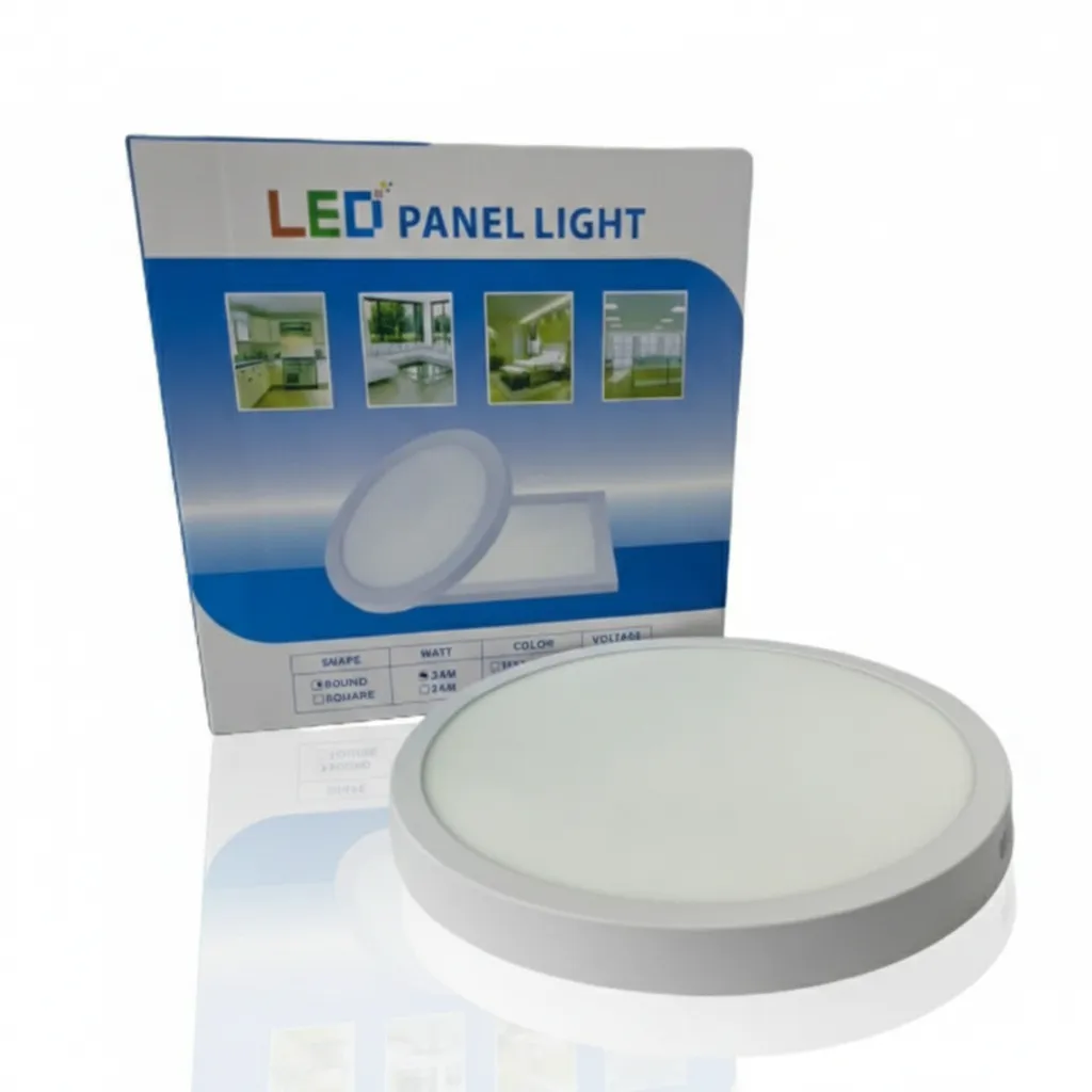 [ILU-62] VN PANEL SIMPLE REDONDO 6W 3000K