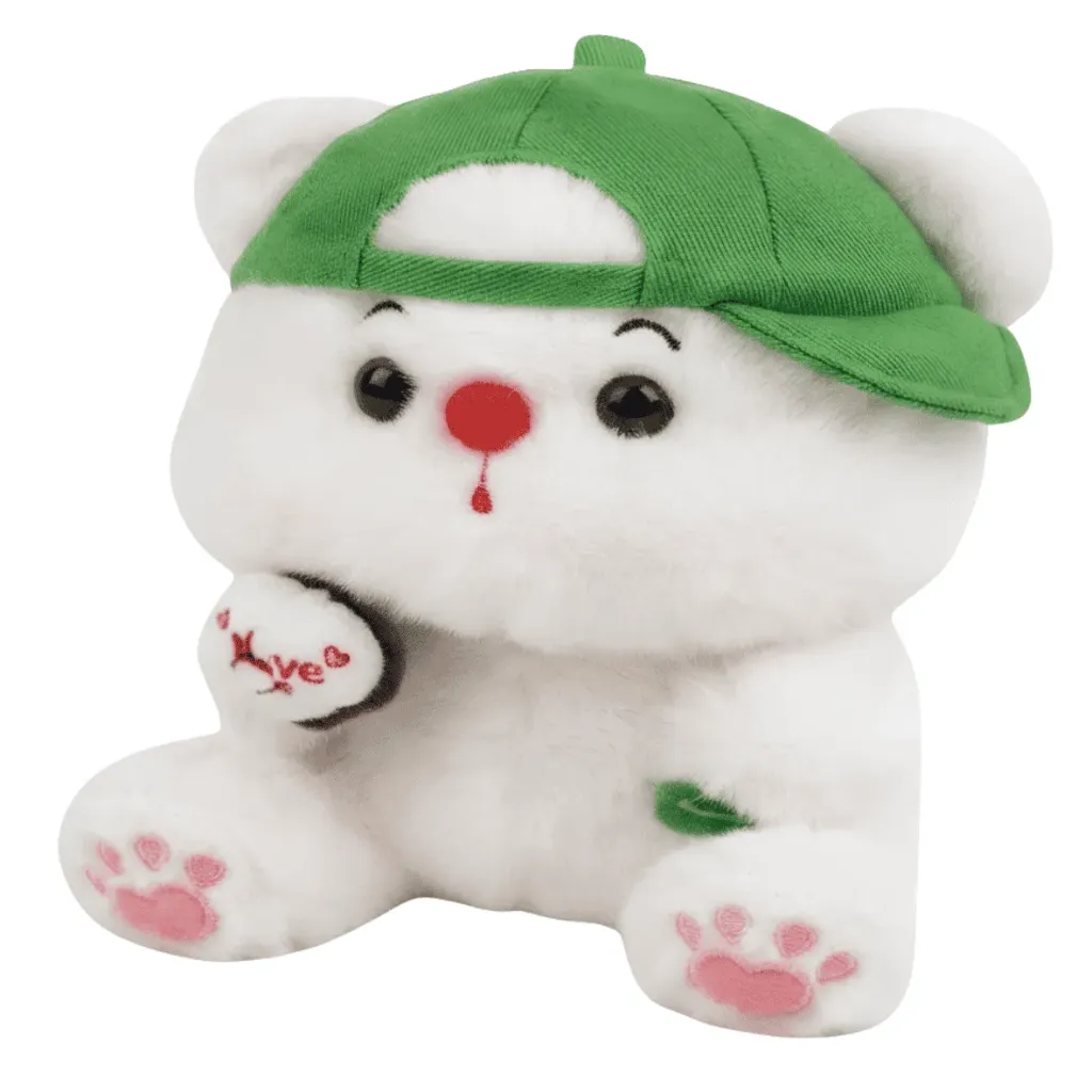 VN PELUCHE PANDA BEISBOLISTA 8 PULGADAS