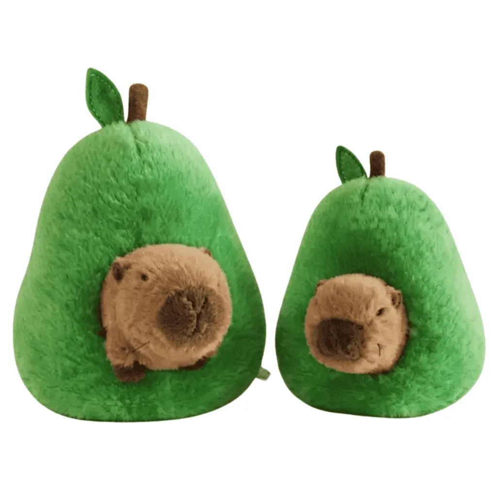 VN PELUCHE CAPIBARA EN AGUACATE 45CM