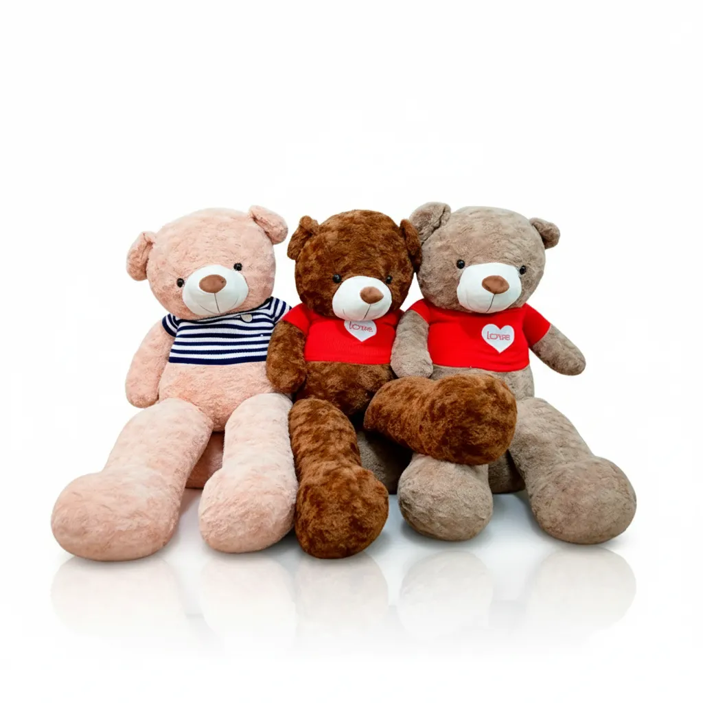 [OS-1801] PELUCHE DE OSO CON CAMISA 1.8 METROS