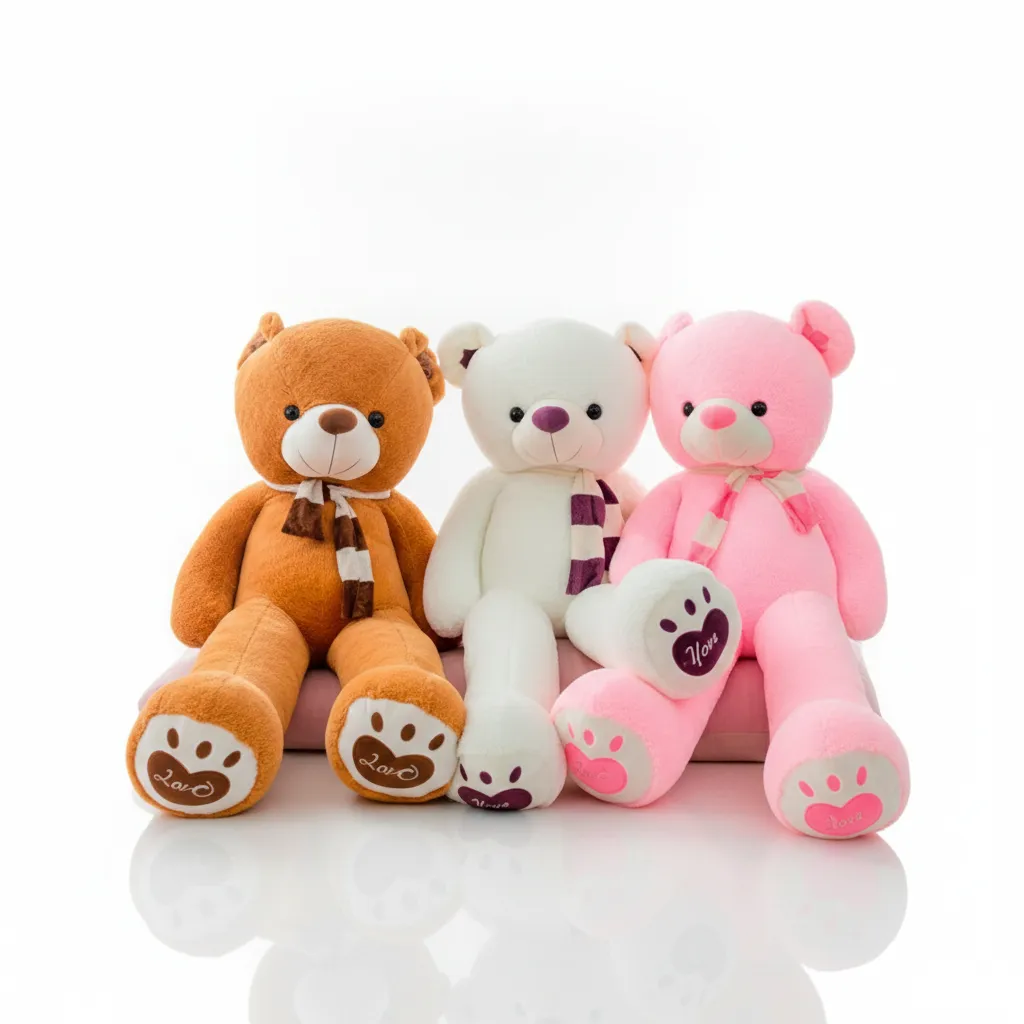 [OS-1802] PELUCHE DE OSO CON BUFANDA 1.8 METROS