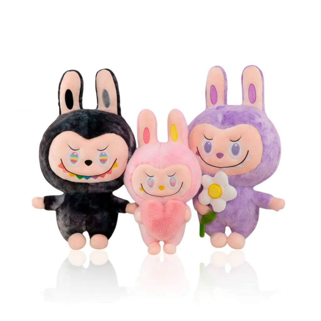 PELUCHE DE LABUBU ARCOIRIS 60CM