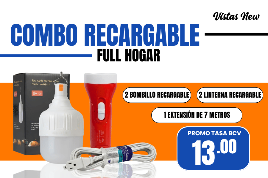 Combo Recargable Full Hogar