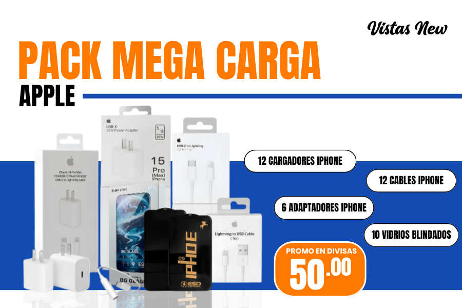 Pack Mega Carga Apple
